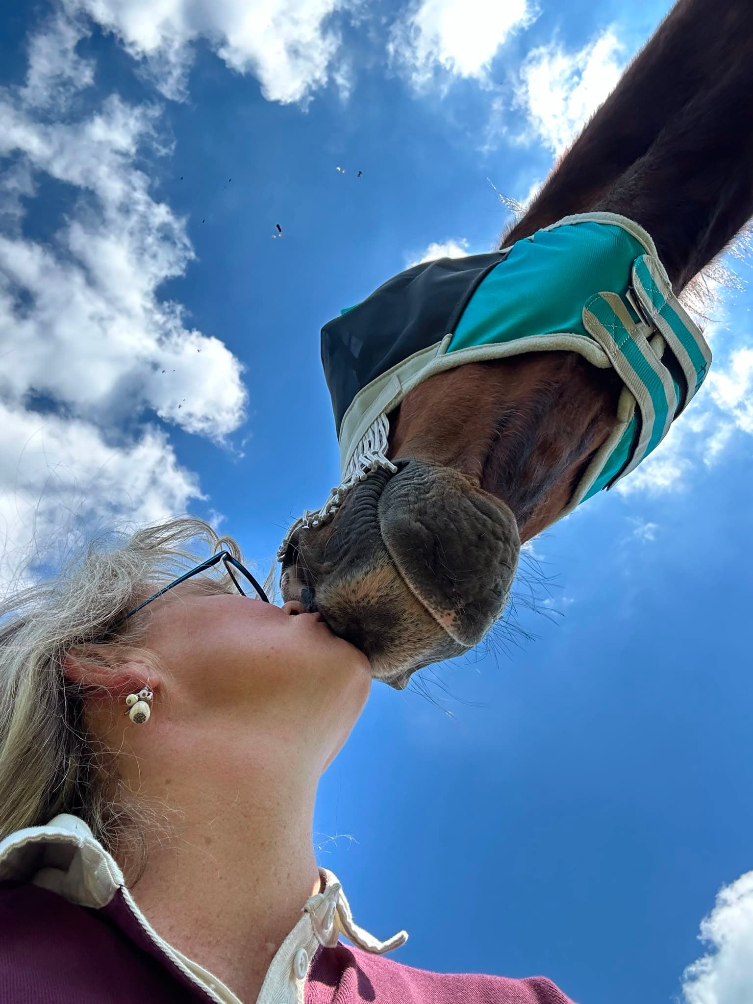 Rien met haar paard Wotan